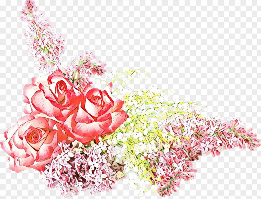 Flower Arranging Floristry Pink Flowers Background PNG
