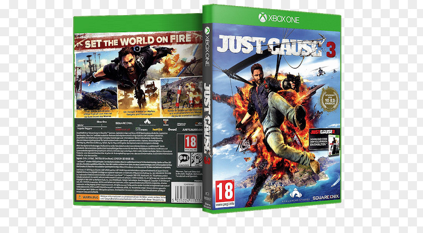 Just Cause 3 Xbox 360 2 PC Game PNG