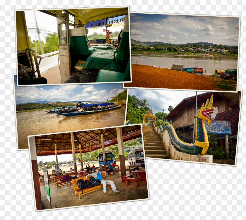 Pha That Luang Lao Leisure Advertising Vacation Tourism Collage PNG
