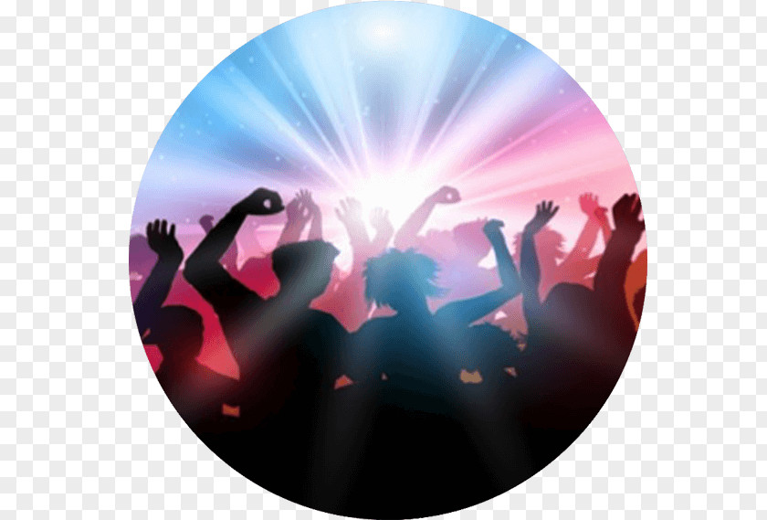 Silhouette Nightclub Photography PNG