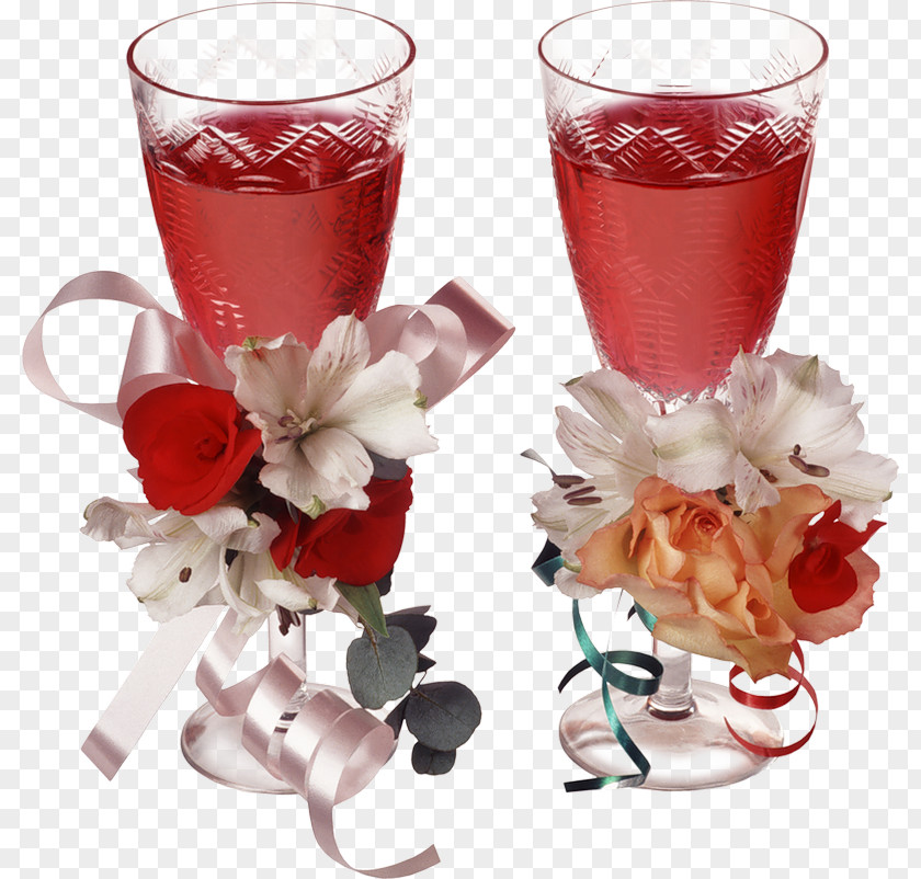 Champagne Cocktail Wine Glass Clip Art PNG