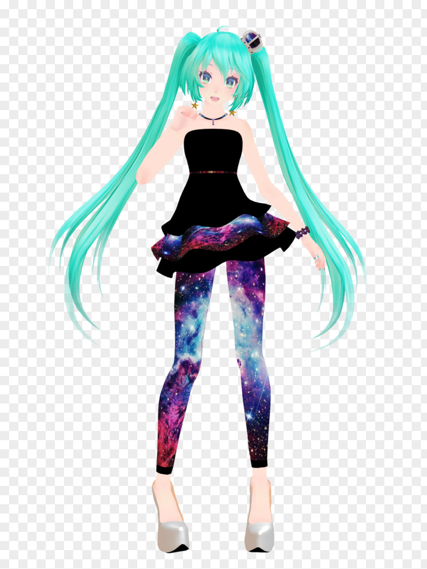 Hatsune Miku MikuMikuDance 7th Dragon 2020 PNG