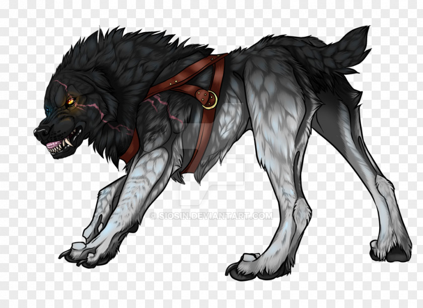 Werewolf Dog DeviantArt Drawing PNG