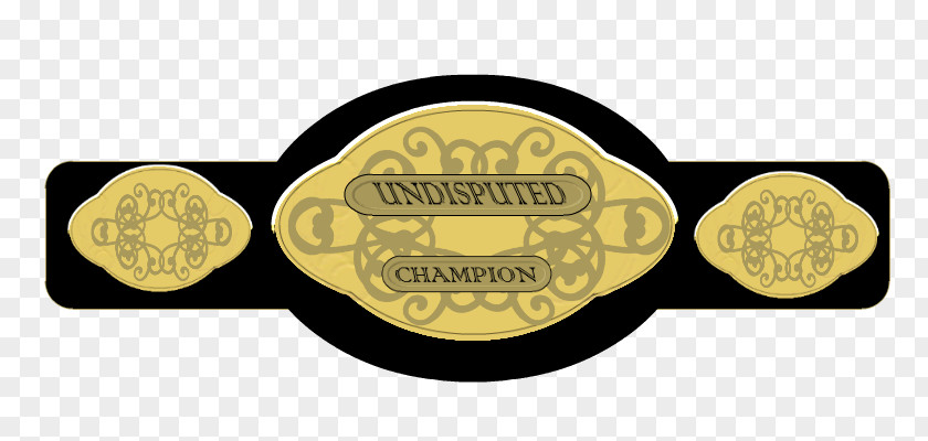 Championship Belt Coin Gold PNG