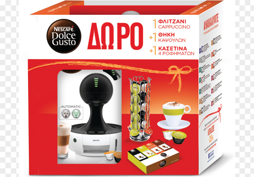 Coffee Dolce Gusto Coffeemaker Espresso Krups PNG