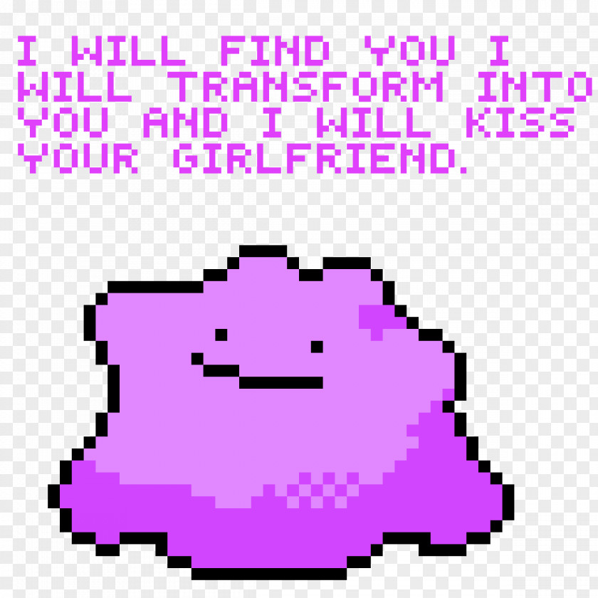 Ditto Pixel Art Image PNG