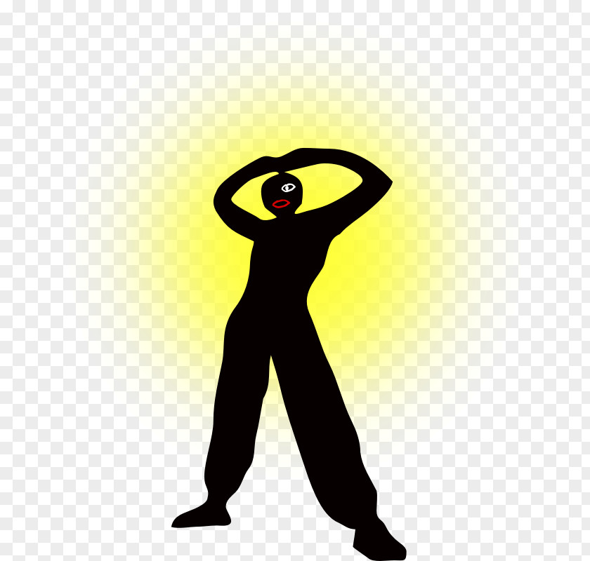 Man Standing Silhouette Clip Art PNG