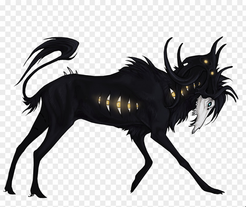 Mouth Teeth Scarecrow Horse Demon Cattle Goat White PNG