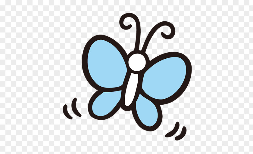 Cartoon Butterfly Monarch Image Vector Graphics PNG
