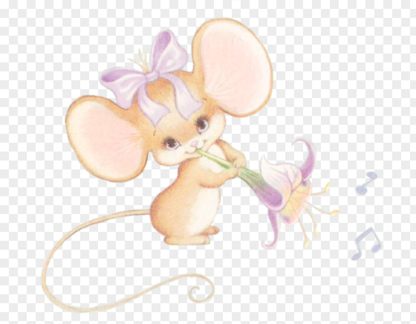 Computer Mouse Figurine Cartoon Ear Character PNG