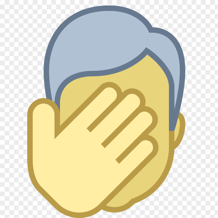 Facepalm Symbol Clip Art PNG