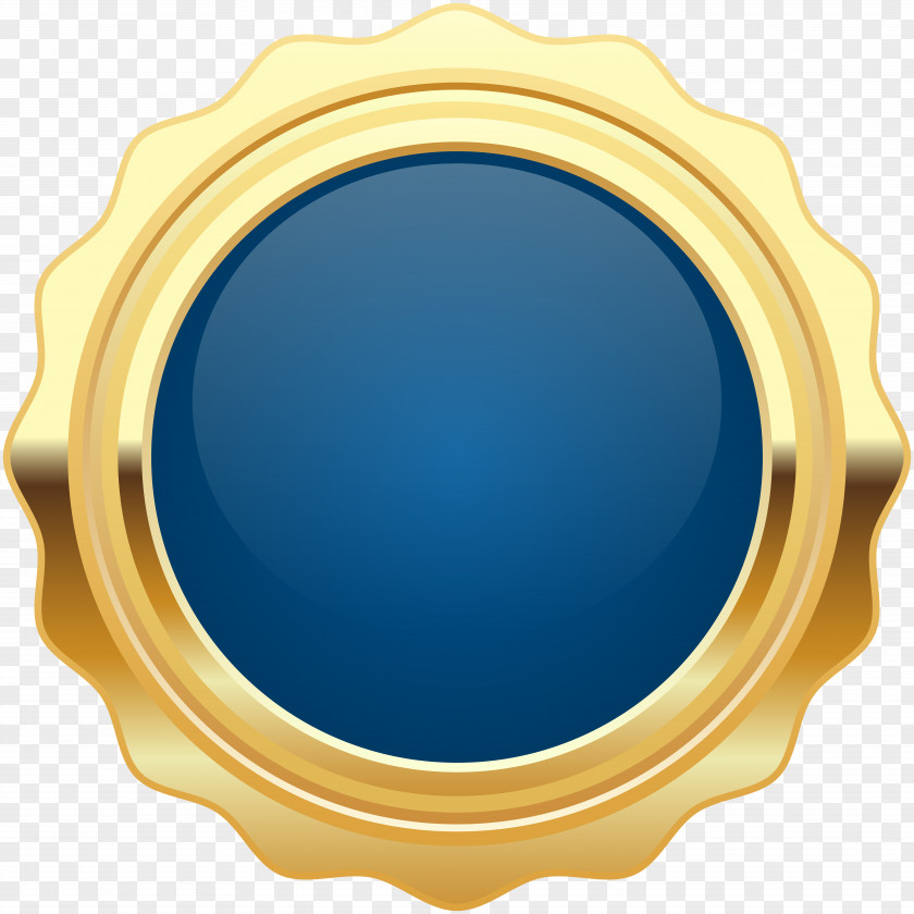 Gold Cobalt Blue Clip Art PNG