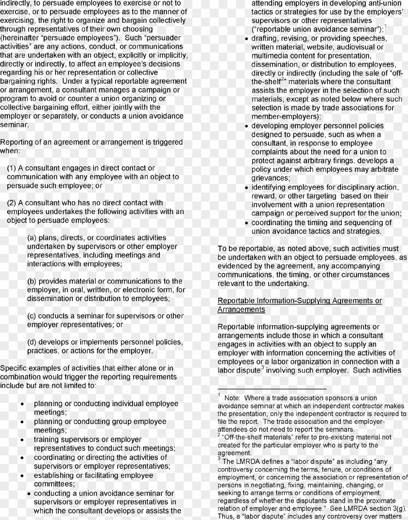 Labor Management Relations Act Of 1947 Document Memorandum Title 29 The Code Federal Regulations Organization Contract PNG