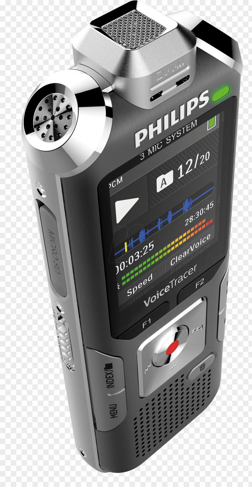 Microphone Philips Voice Tracer DVT2510 Dictation Machine DVT6500 Audio PNG