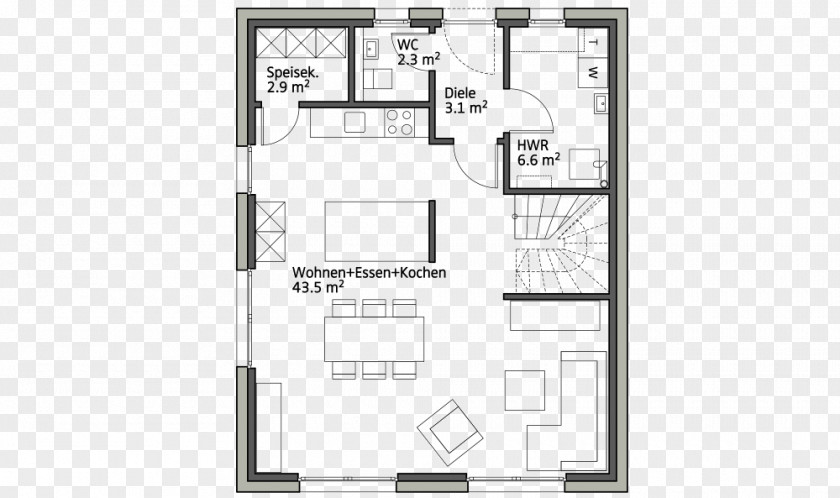 Angle Floor Plan Square Pattern PNG