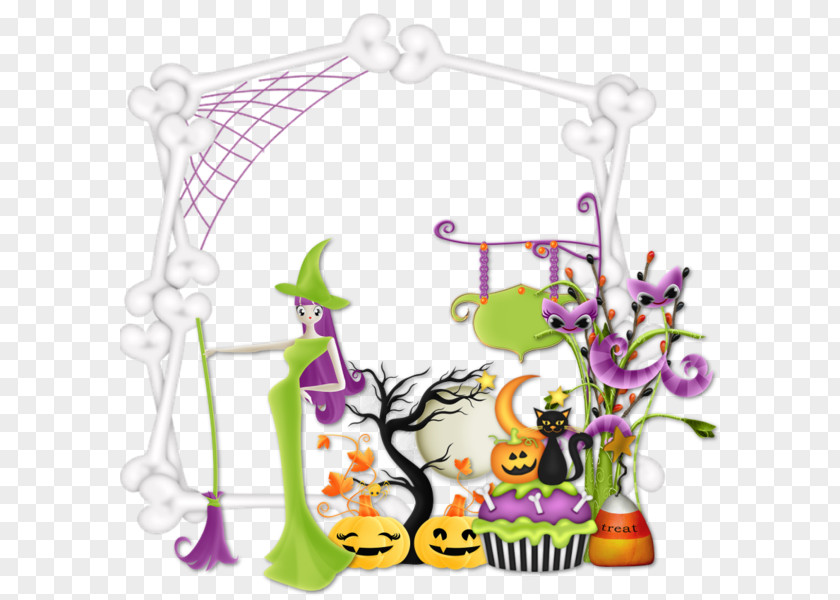 Bones And Pumpkins Pumpkin Halloween Clip Art PNG