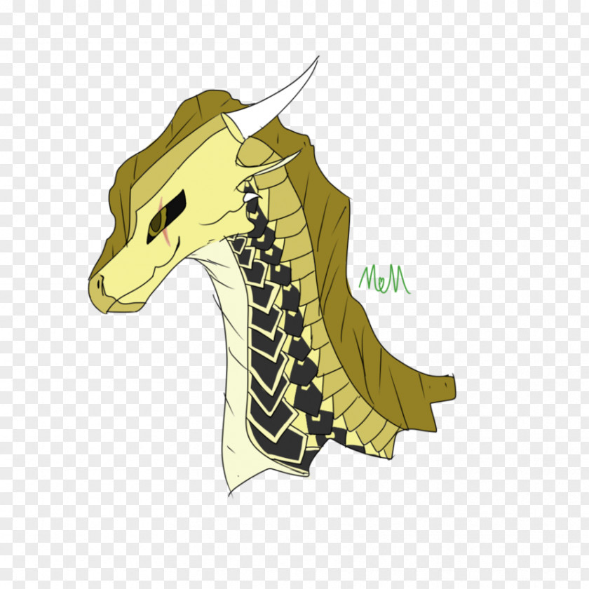 Giraffe Horse Dragon Cartoon Font PNG