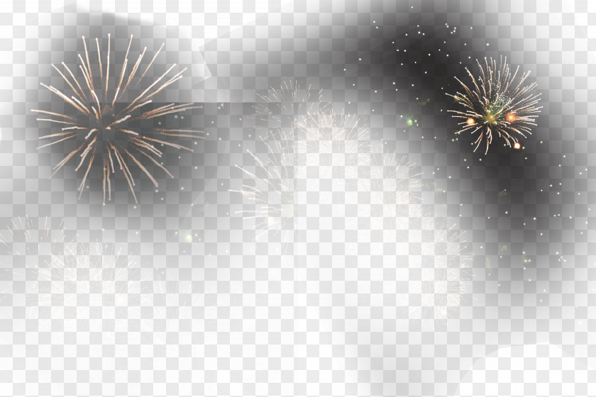 Gorgeous Fireworks Effect PNG