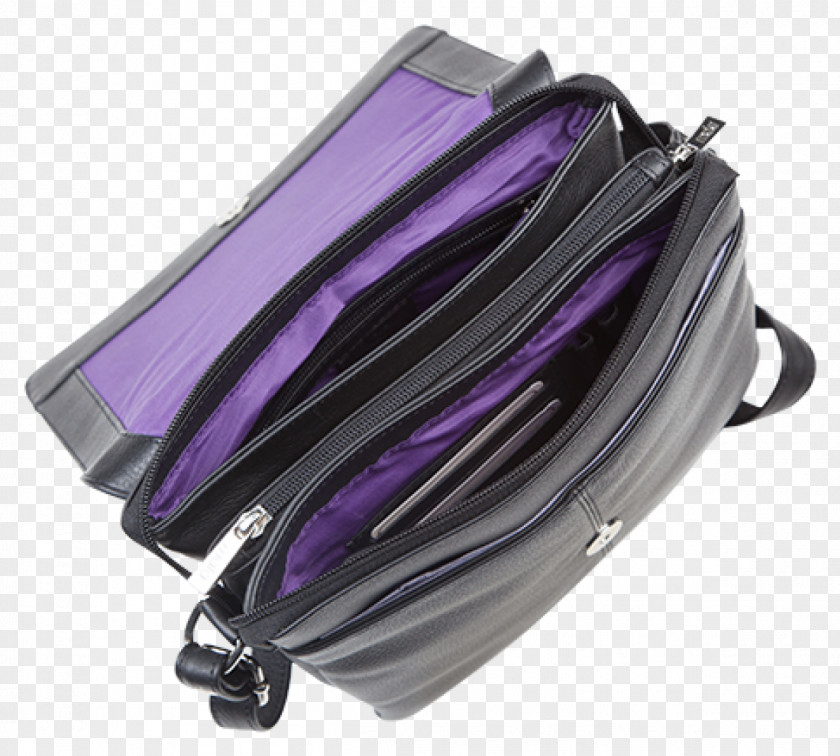 Purple Leather Passport Cover Handbag Product PNG