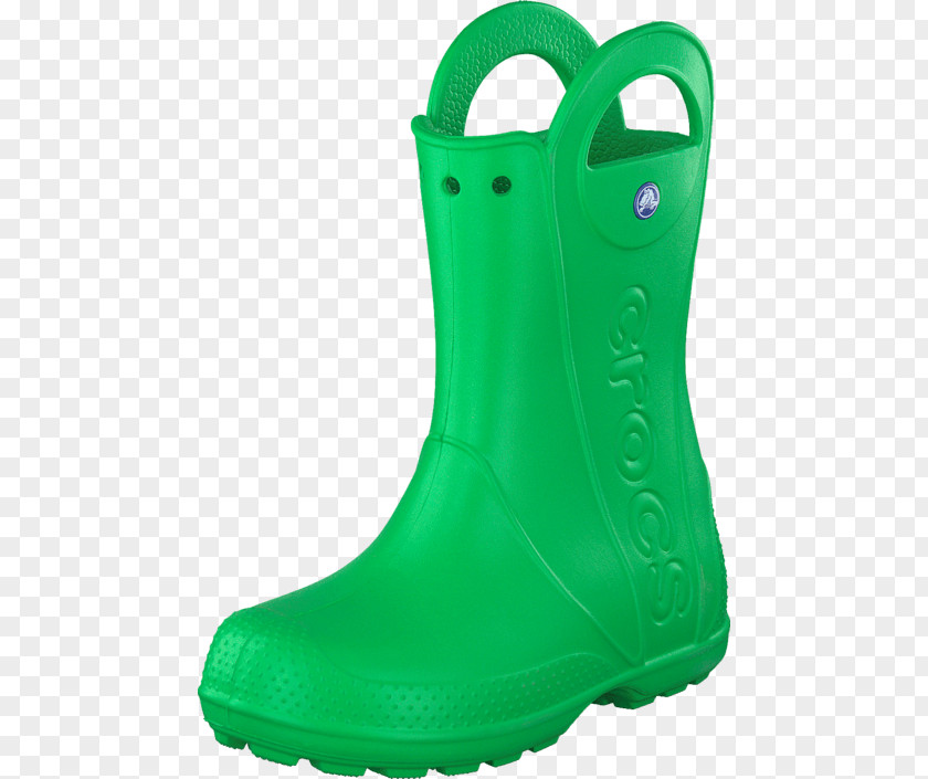 Rain Boot Wellington Shoe Crocs Green PNG