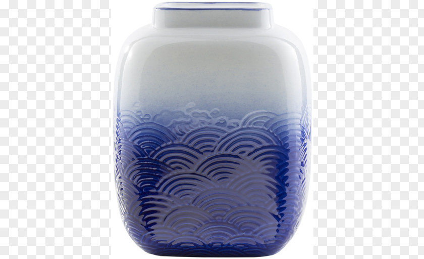 Vase Ceramic Blue And White Pottery Slip PNG