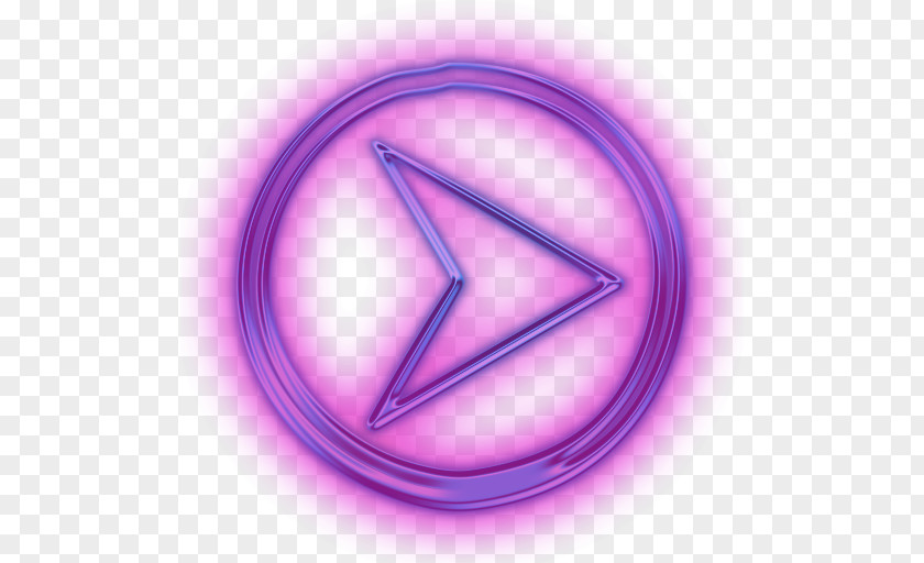 Circle Number Purple PNG