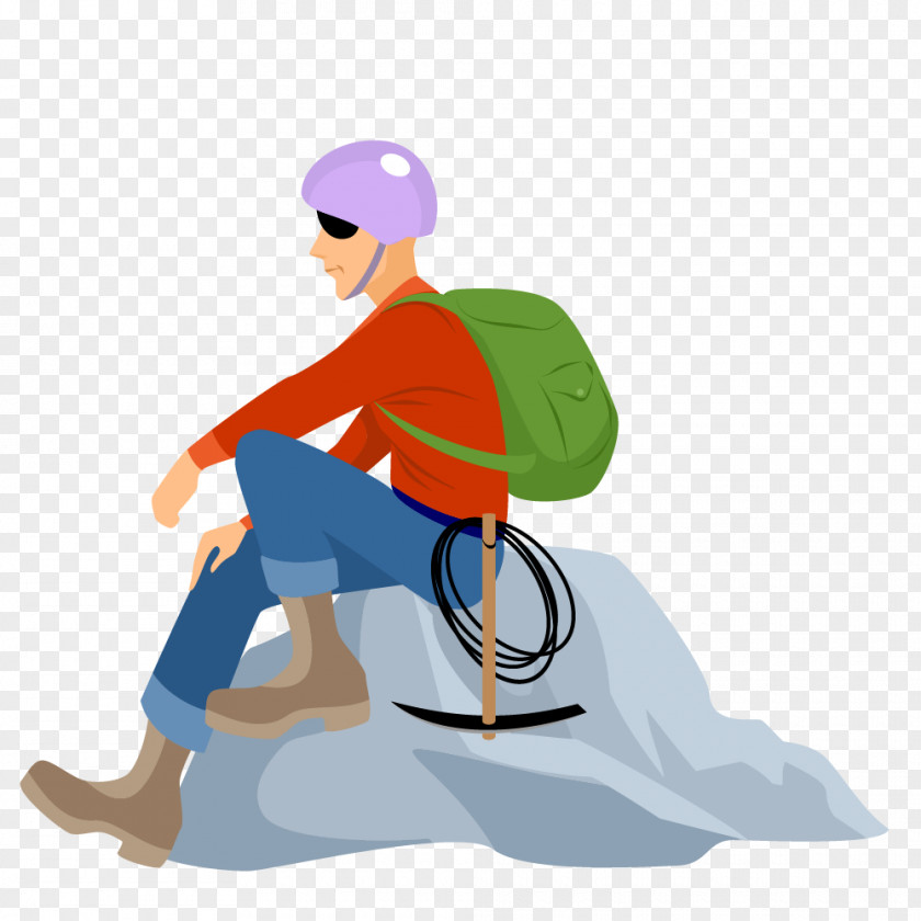 Climbing Steps Vector Graphics Mountaineering Illustration Image PNG