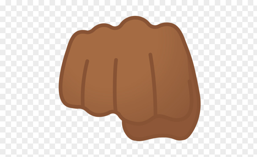 Emoji Human Skin Color Fist Dark PNG