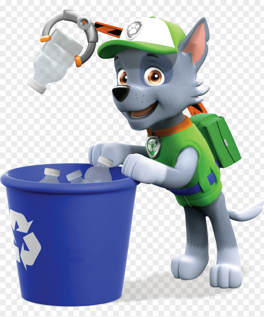 Paw Patrol Puppy Recycling Rocky Clip Art PNG