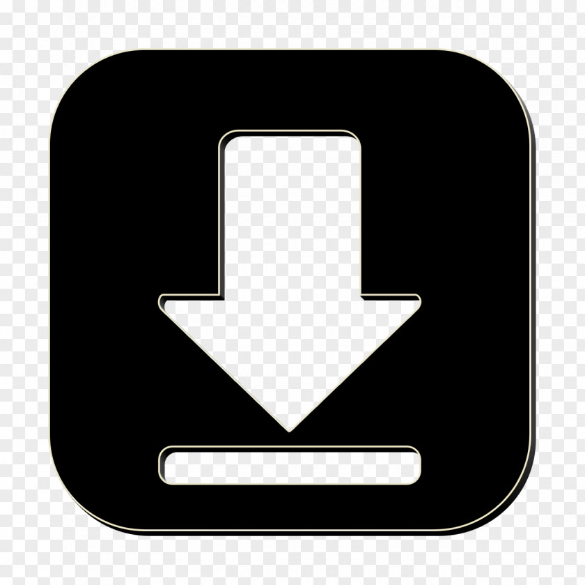 Symbol Logo Arrow Icon Dowload Down PNG