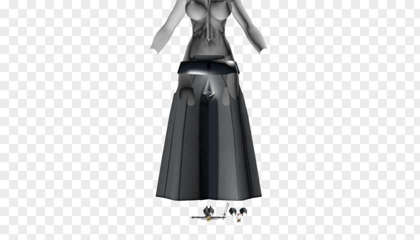 Tier Harribel Dress Costume Design Skirt Figurine PNG