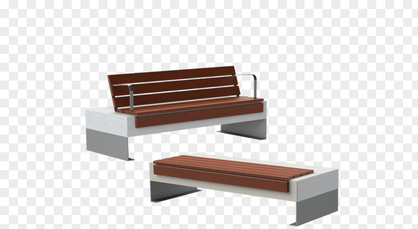 Urban Furniture Bench Street Table Metal PNG