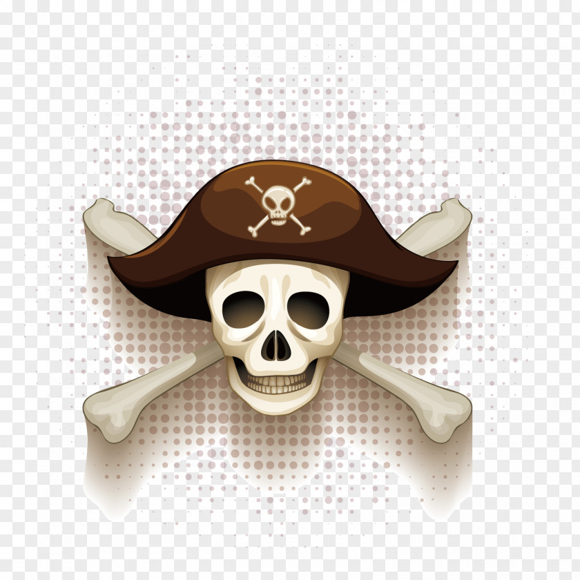 Vector Pirate Skeleton Piracy Royalty-free Illustration PNG