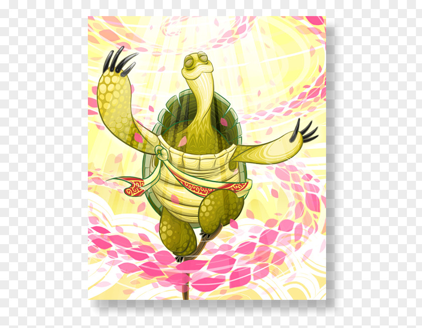 Oogway Kung Fu Panda Drawing PNG