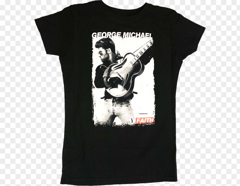 T-shirt Faith Ladies & Gentlemen: The Best Of George Michael Listen Without Prejudice Vol. 1 PNG