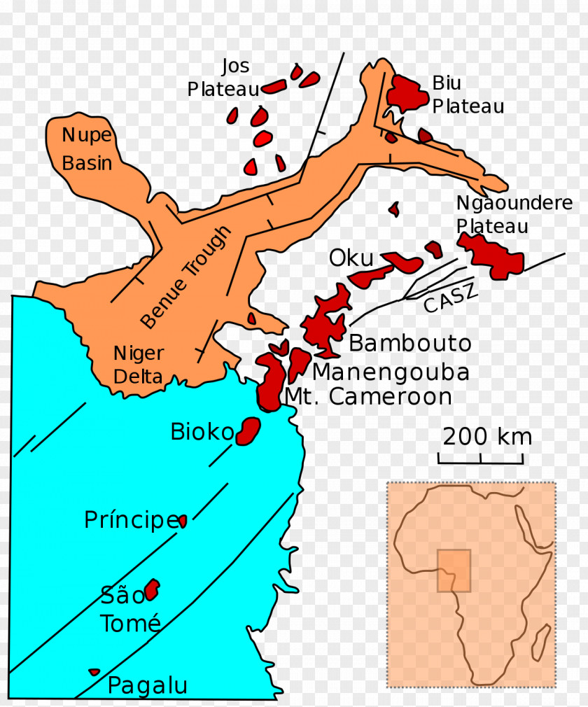 Volcano Lake Nyos Cameroon Line Bambouto Massif Mount Bamboutos PNG