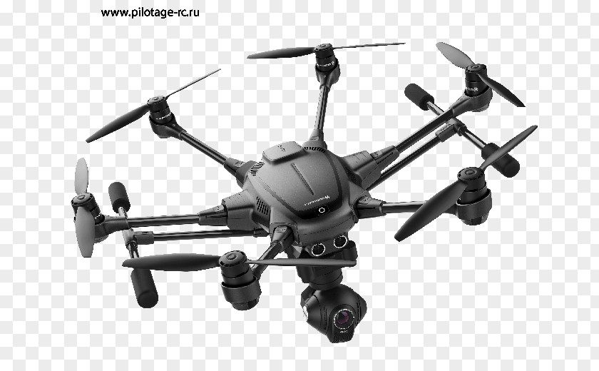 Yuneec International Typhoon H Unmanned Aerial Vehicle Quadcopter PNG