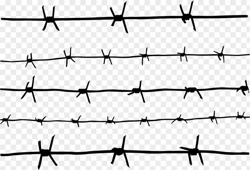 Fence Barbed Wire Clip Art Openclipart PNG