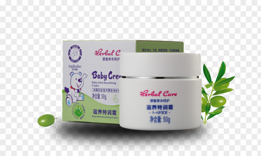 Special Run Baby Cream Brand PNG