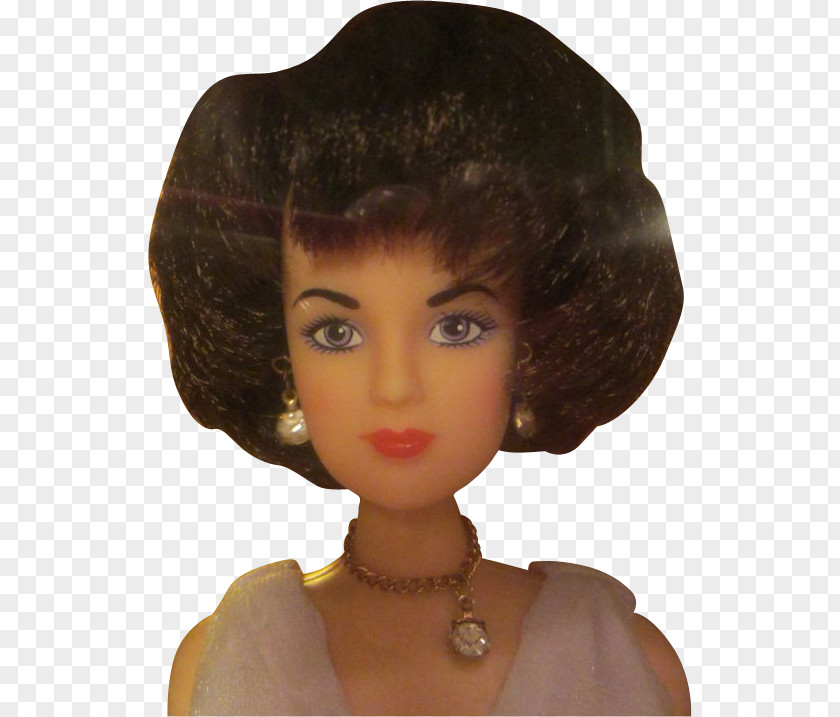 Barbie Elizabeth Taylor Cat On A Hot Tin Roof Doll Brown Hair PNG