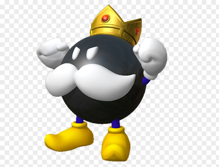 Mario Super 64 Party 9 Bowser Bob-omb PNG