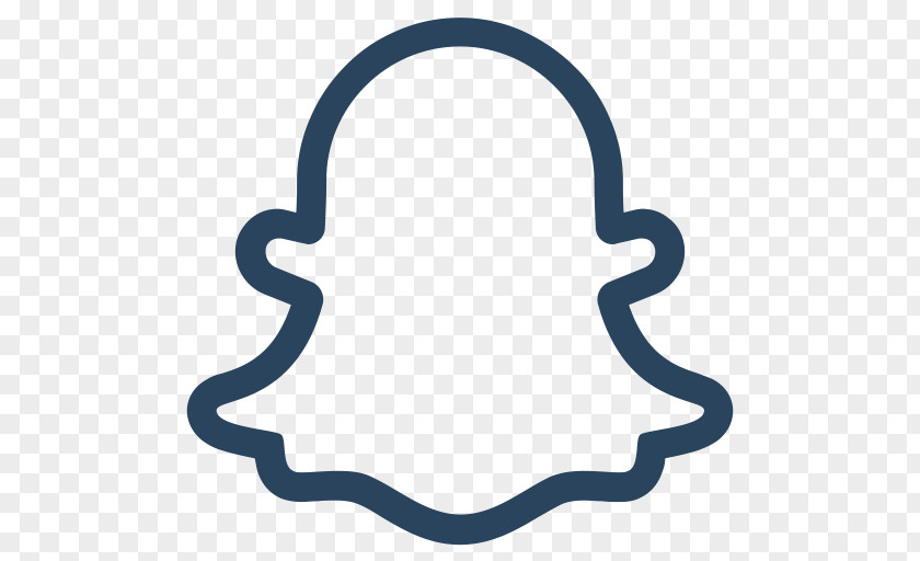 Snapchat Logo Social Media PNG