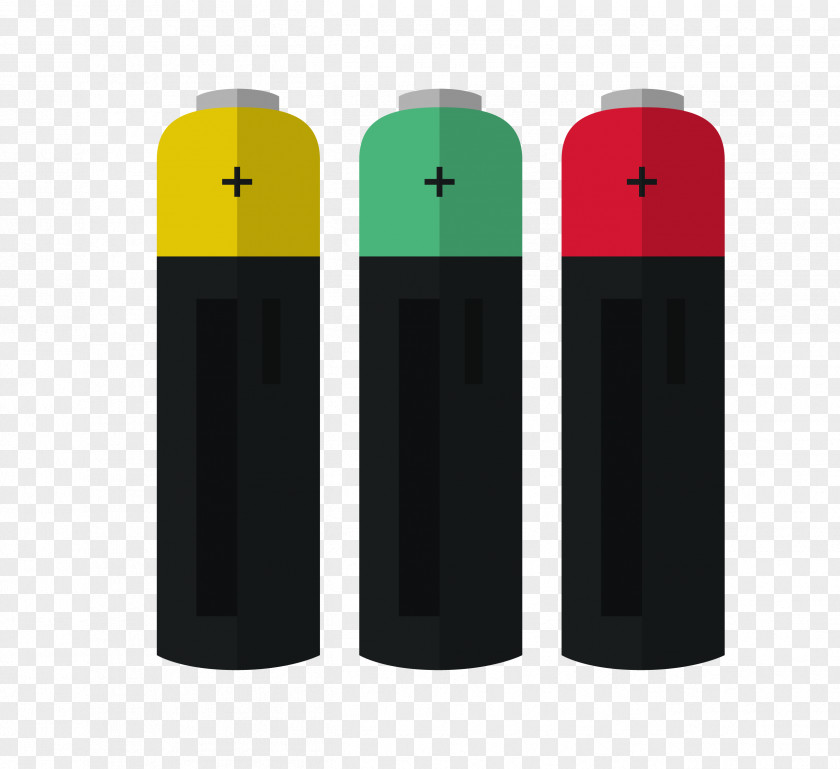 Vector Battery Euclidean Cartoon Illustration PNG