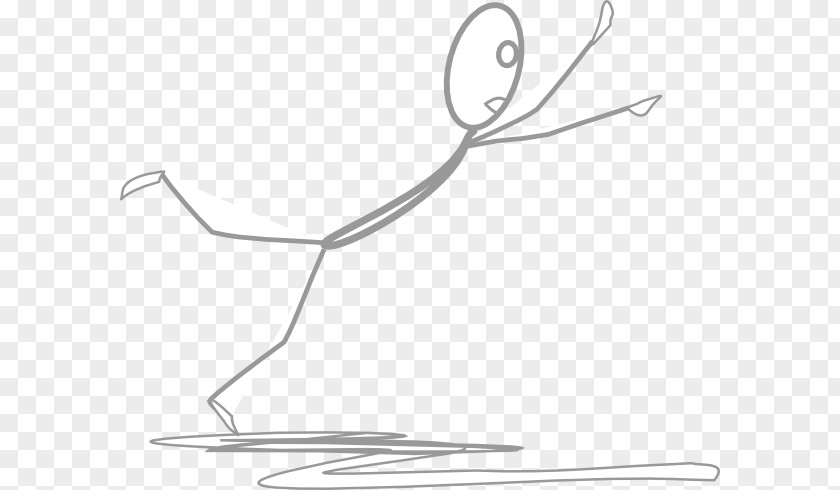 Falling-man Stick Figure Clip Art PNG