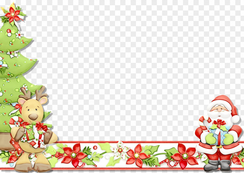 Ornament Plant Picture Frame PNG