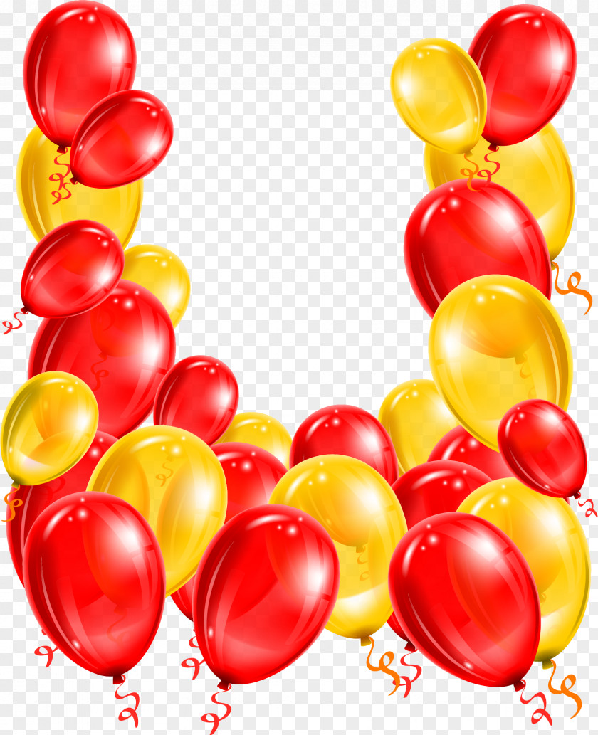 Small Fresh Colorful Balloon PNG