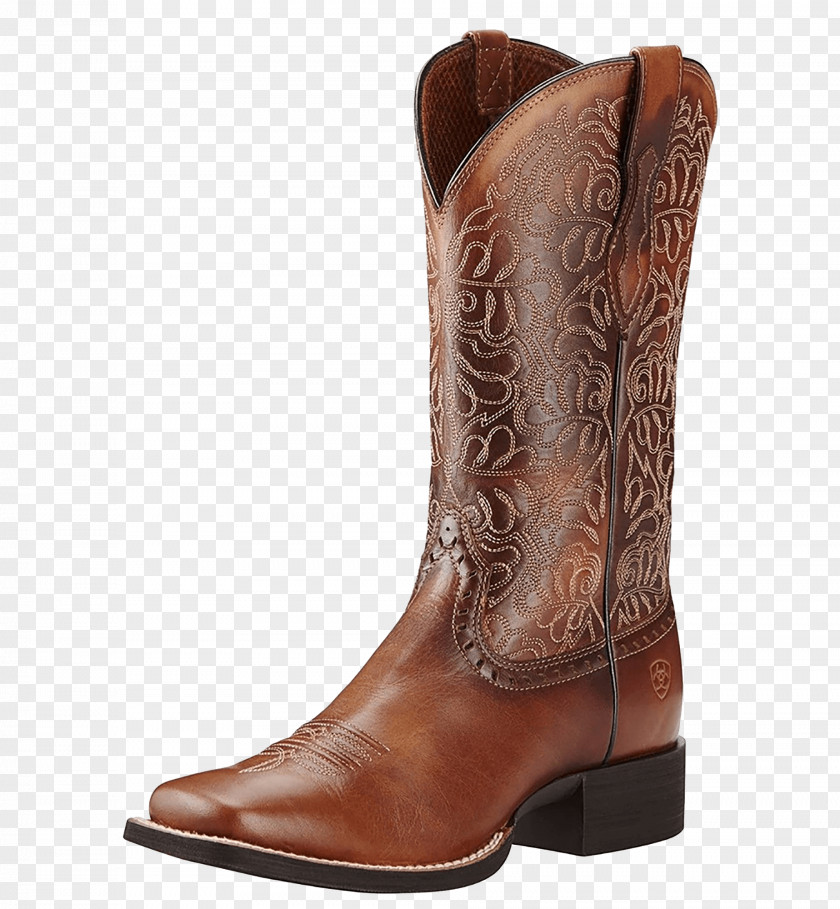 Boot Cowboy Ariat Shoe PNG