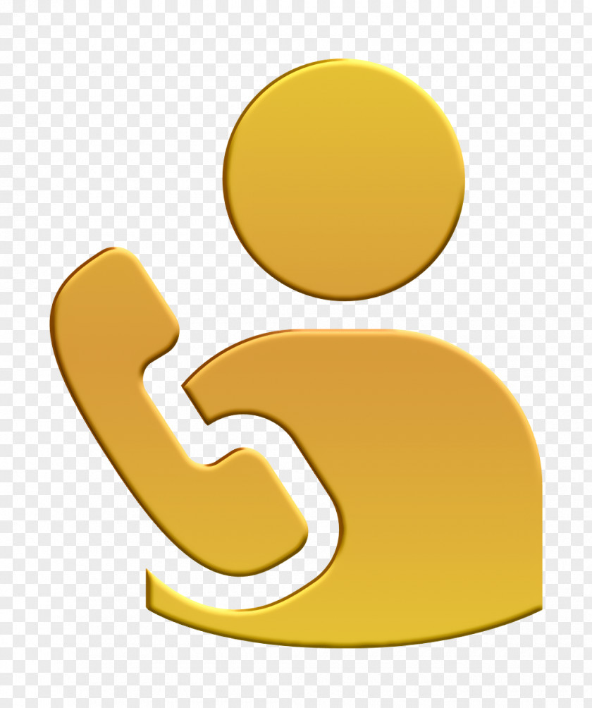 Call Icon User At Phone Humans 3 PNG