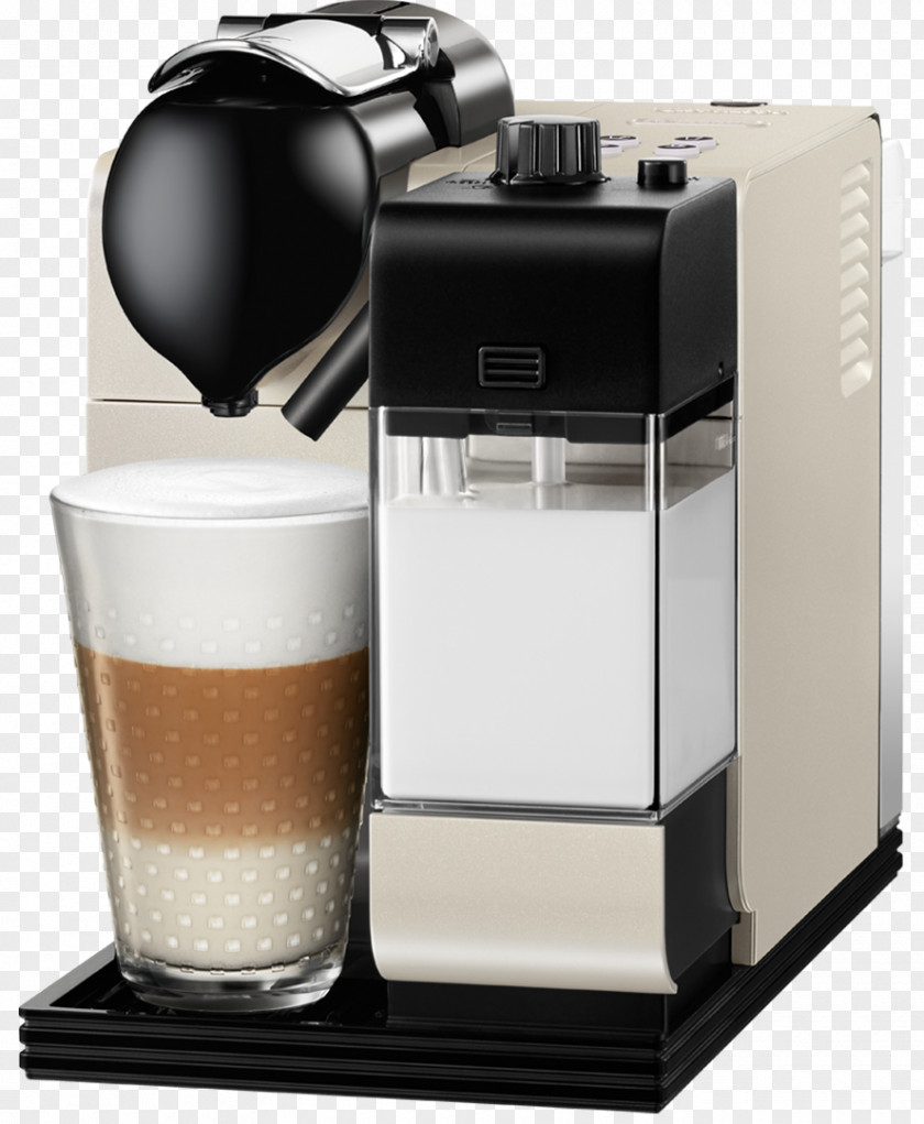 Coffee Coffeemaker De'Longhi Nespresso Lattissima+ EN 520 Lattissima Touch PNG
