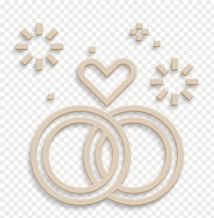 Diamond Icon Wedding Rings Elements PNG